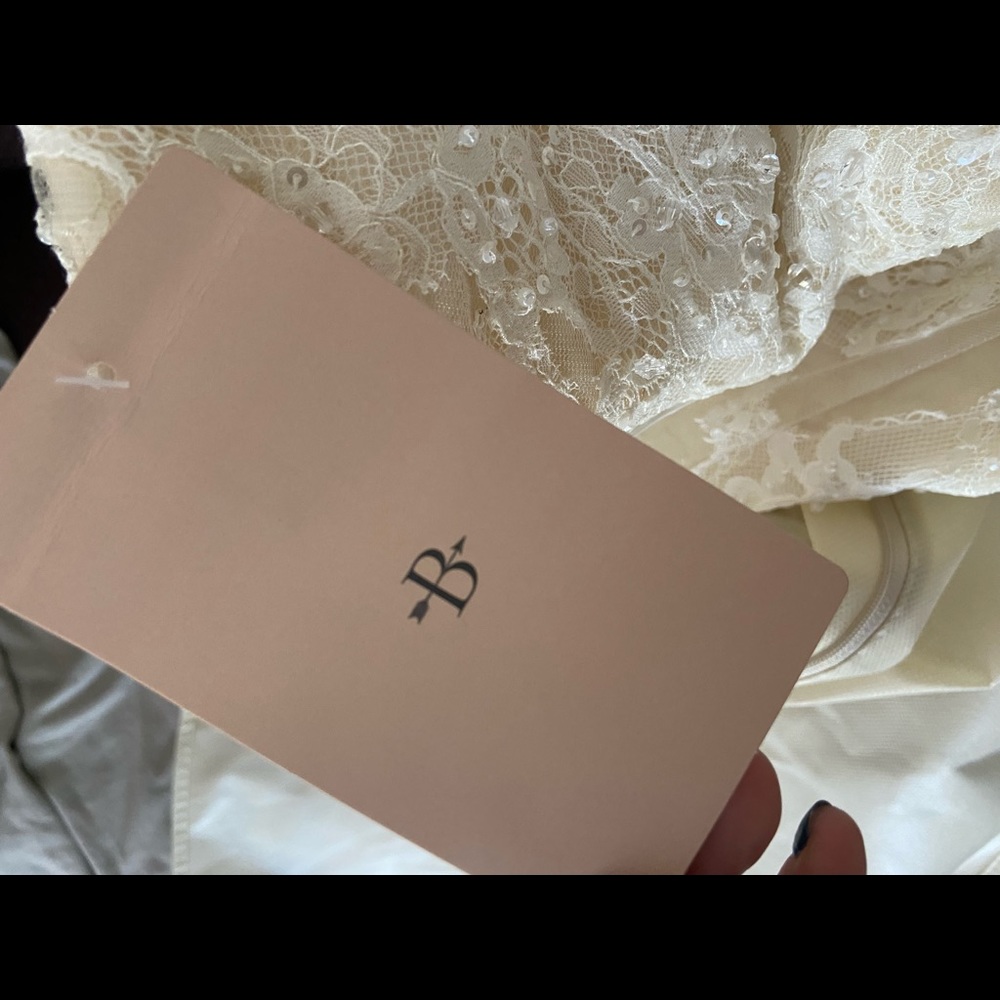 NWT BHLDN by Anthropologie Off-White Wedding Gown - Picture 9 of 15